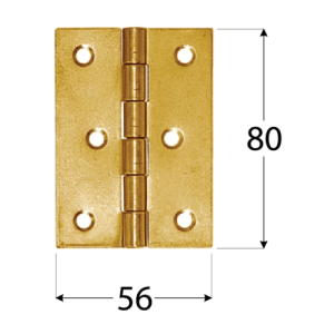 ZS 80 SARKA RAVNA 80X56X1.5MM 8019