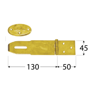 ZZK 50 SARKA SA BRAVOM 130X50X45X2.0MM 8751