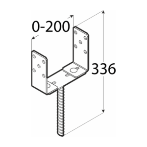 PSRU 60-200 NOSAC STUBA 60-200X136X4.0 4885